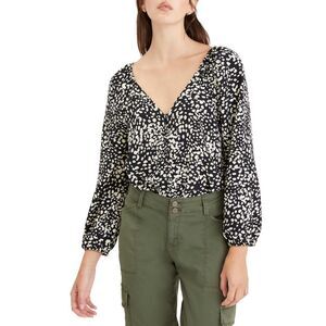 Sanctuary Meadow Blouse In Hazed Graphic Spot XS